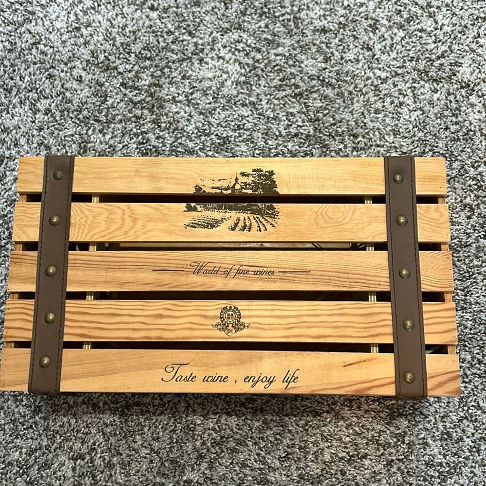 Wooden Wine Box